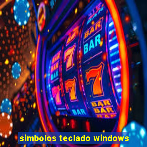 simbolos teclado windows